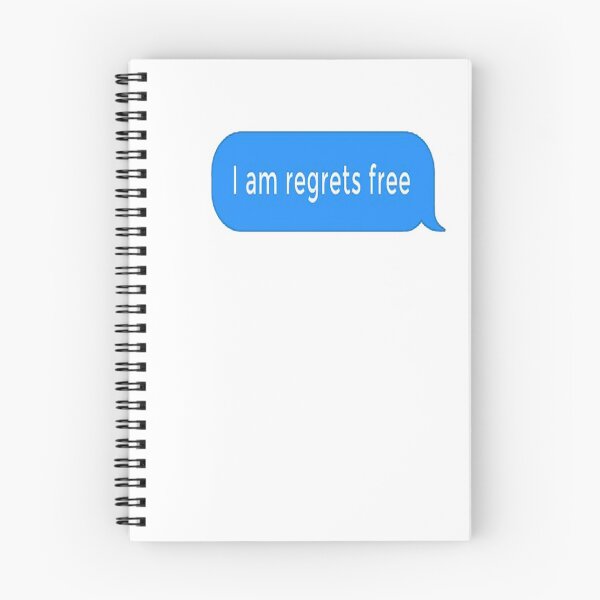Item preview, Zero Regrets text designed and sold by NancyArtDesigns.