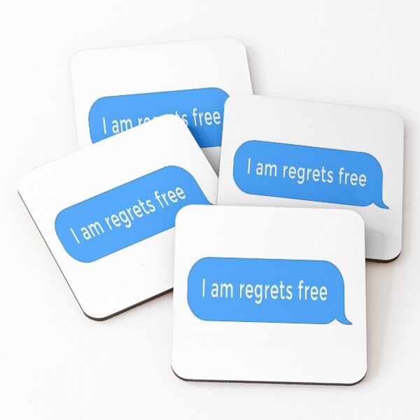 Item preview, Zero Regrets text designed and sold by NancyArtDesigns.