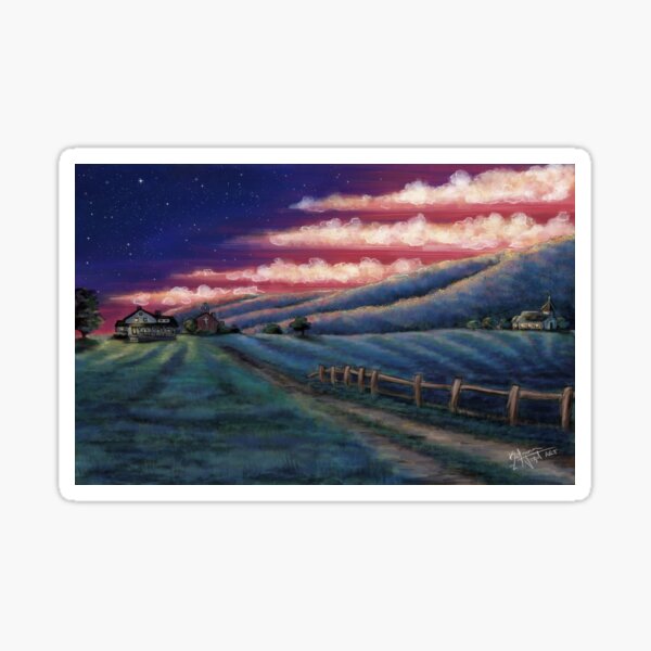American Dusk Sticker
