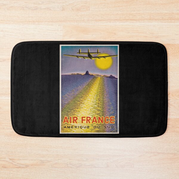 Item preview, retro classic Amerique du Sud poster designed and sold by CorasPosters.