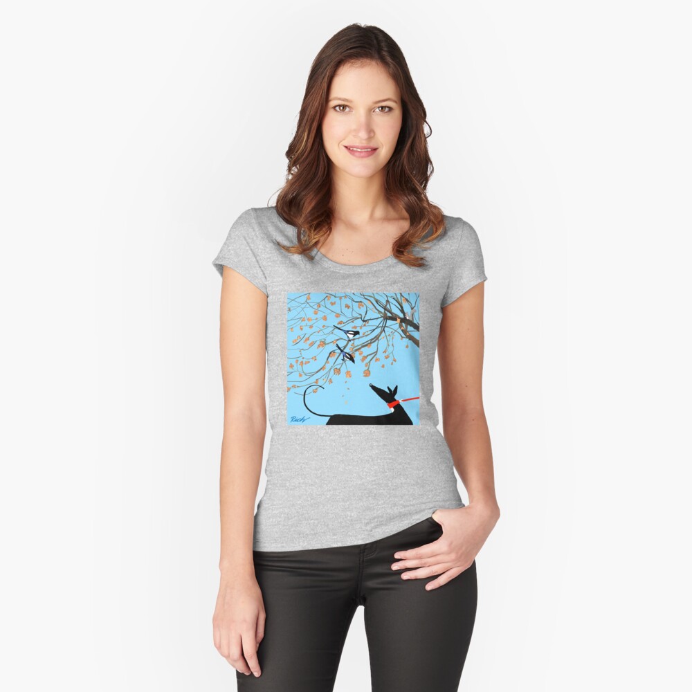 Item preview, Fitted Scoop T-Shirt designed and sold by RichSkipworth.