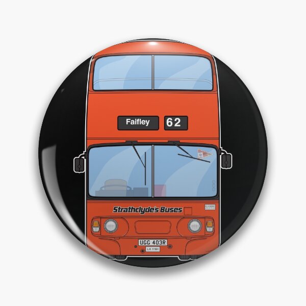 Item preview, Strathclydes Buses Leyland Atlantean LA1184  UGG403R Faifley 62 Illustration designed and sold by BFXIII.
