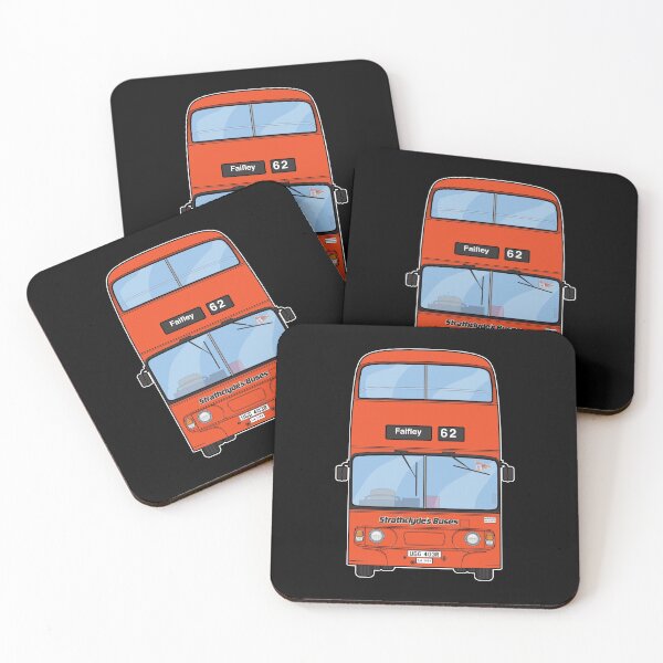 Item preview, Strathclydes Buses Leyland Atlantean LA1184  UGG403R Faifley 62 Illustration designed and sold by BFXIII.