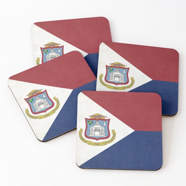 Item preview, Sint Maarten Flag designed and sold by Finding Fortuity.