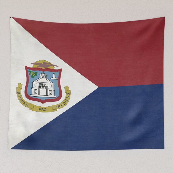 Item preview, Sint Maarten Flag designed and sold by Finding Fortuity.