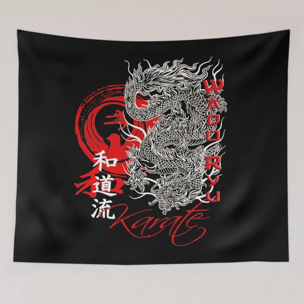 Item preview, Wado Ryu Karate Dragon Kime - Oss! designed and sold by Zanshin-Art.