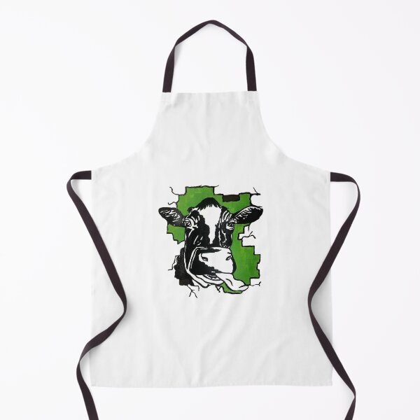 Item preview, Cowtastrophe  Green by Sally O'Neill designed and sold by Southern Tablelands Arts Give-A-Little-Get-A-Little Merch Shop.