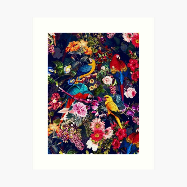 Item preview, Floral and Birds XLV designed and sold by Burcu Korkmazyurek.