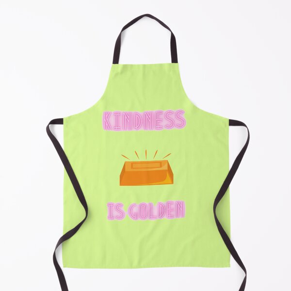 Item preview, Kindness Is Golden Clipart Gold Bar In Light Green designed and sold by LuckyKermit.