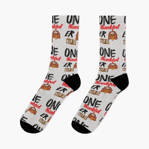 Item preview, One Thankful ER Nurse Thanksgiving Day Nurse Funny designed and sold by unique things.