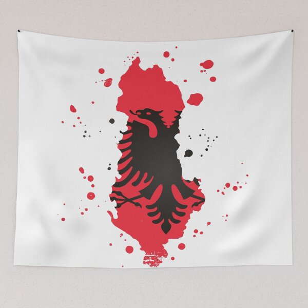 Item preview, Albania Map, Shqiperia designed and sold by Shqip-Shirt.