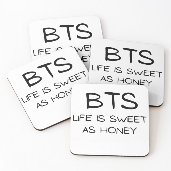 Item preview, BTS Life is sweet as honey designed and sold by The Full Cart.
