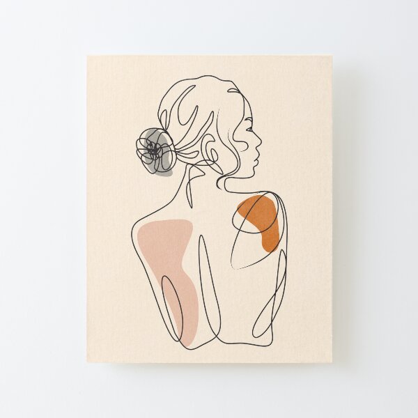 girl Canvas Mounted Print