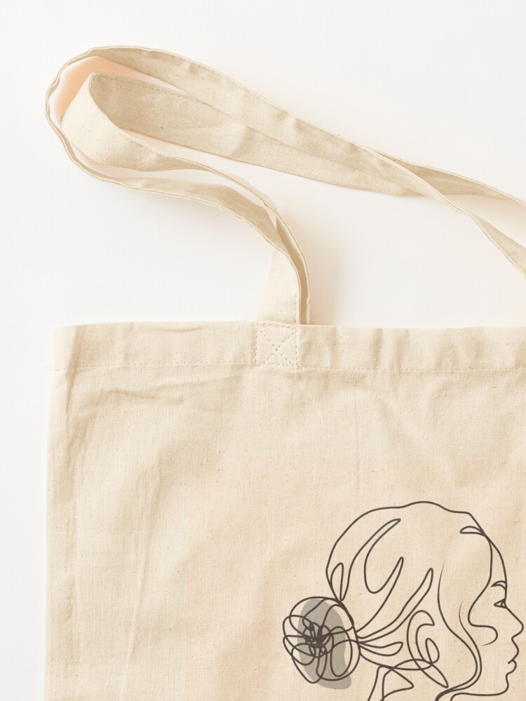 Colour-In Lineart Canvas Tote Bags - Life of Colour