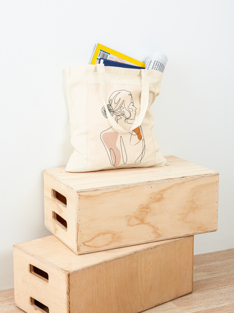 Alternate view of girl Tote Bag