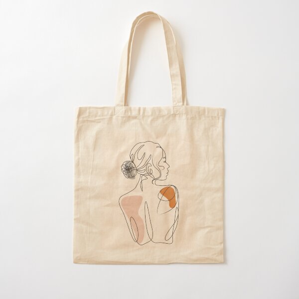 Egg-shaped Canvas Tote Bag In Solid Color, Cute Handbag