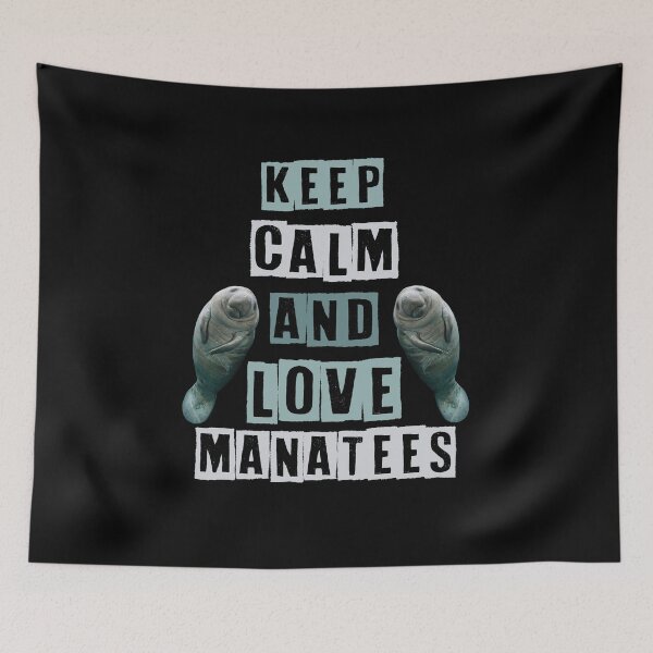 Item preview, Keep Calm And Love Manatees designed and sold by Life Shop.