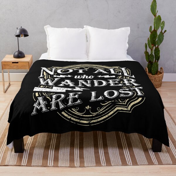 Item preview, Not all who wander are lost designed and sold by Mila1946.
