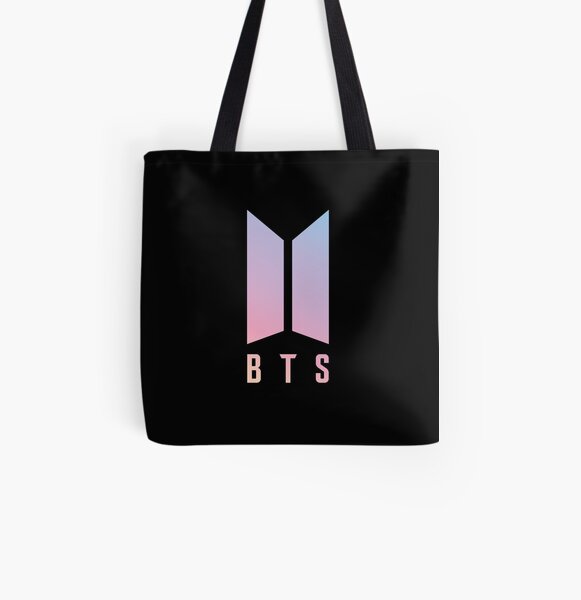 Mejor vendido - BTS Bolsa estampada de tela
