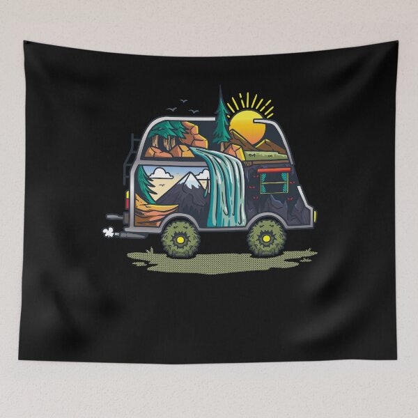 Item preview, RV Camping Travel Round the World designed and sold by Luxara1.