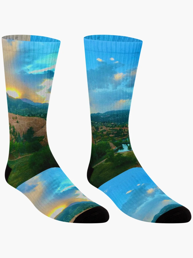 Thumbnail 3 of 5, Socks, Red Rocks Rocks! designed and sold by rwartbyrw.