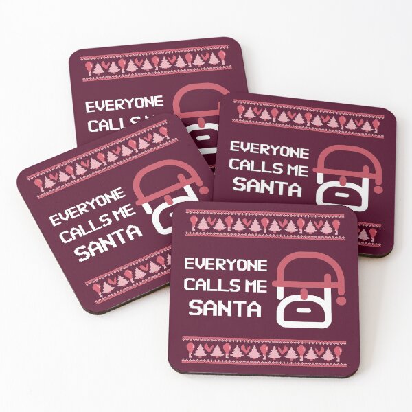 Item preview, Ugly Christmas Sweater style - Everyone Calls Me Santa designed and sold by Niklas-theHiker.