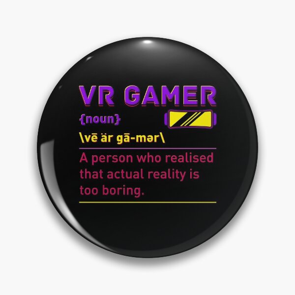 Item preview, Funny VR Gamer Definition designed and sold by Betsytiptoe.