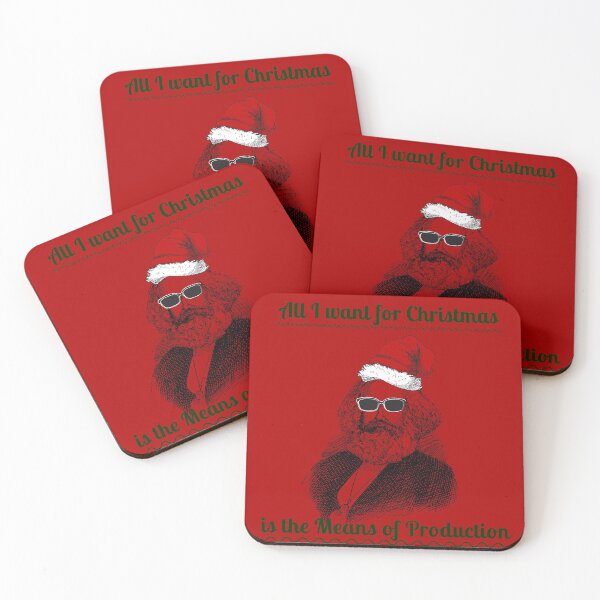 Item preview, Karl Marx All I Want for Christmas is the Means of Production Meme! designed and sold by Gifty-Designs.