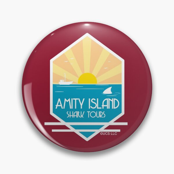Artikelvorschau, Logo von Amity Island Shark Tours entworfen und verkauft von PrintStopStudio.