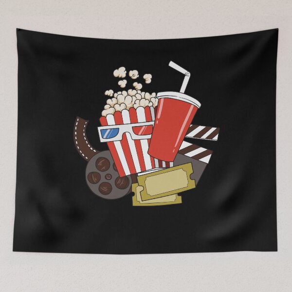 Artikelvorschau, Filmemacher, Kino- und Filmfans Popcorn Design entworfen und verkauft von Luxara1.