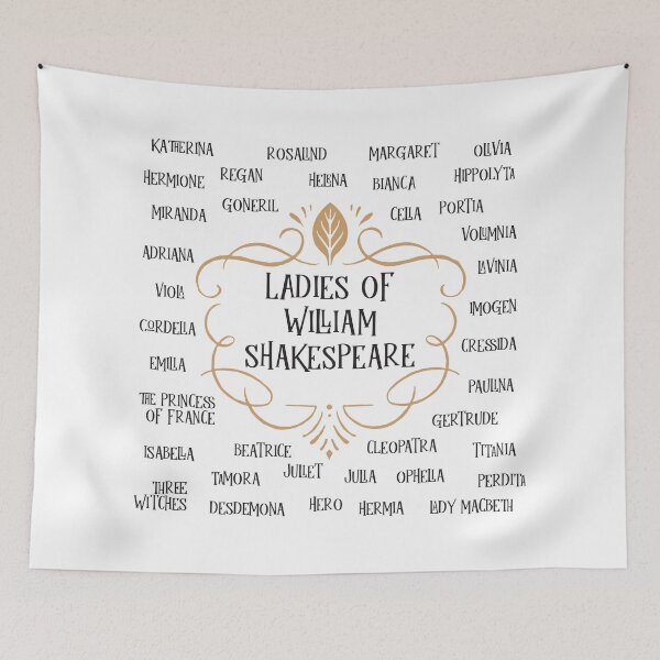 Item preview, William Shakespeare's Fictional Ladies designed and sold by VicEllisArt.