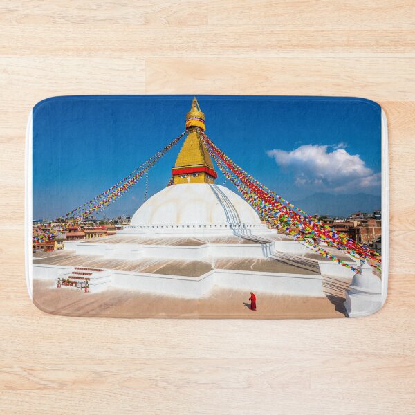 Item preview, Buddhist monk at Bhoudhanath designed and sold by Geoff Shoults.