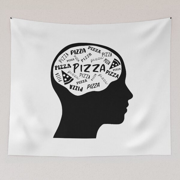 Item preview, Pizza on my Mind designed and sold by Bododobird.
