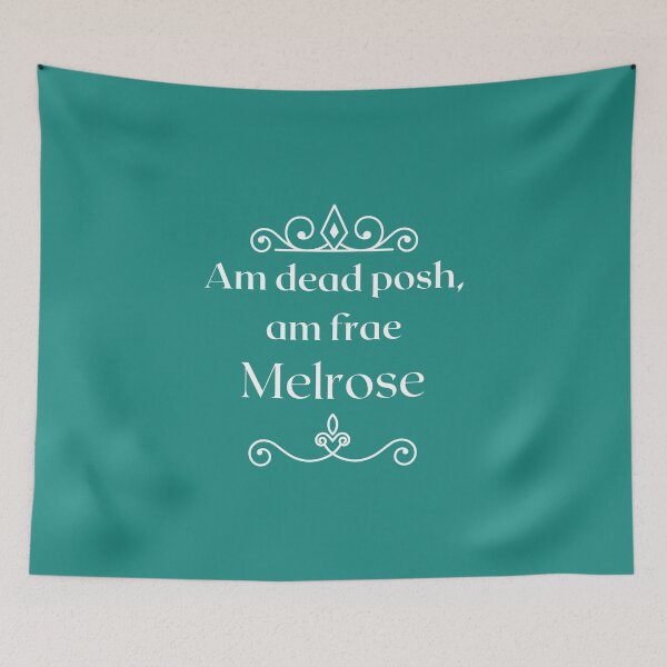 Item preview, Am dead posh, am frae Melrose  designed and sold by yourscotborders.
