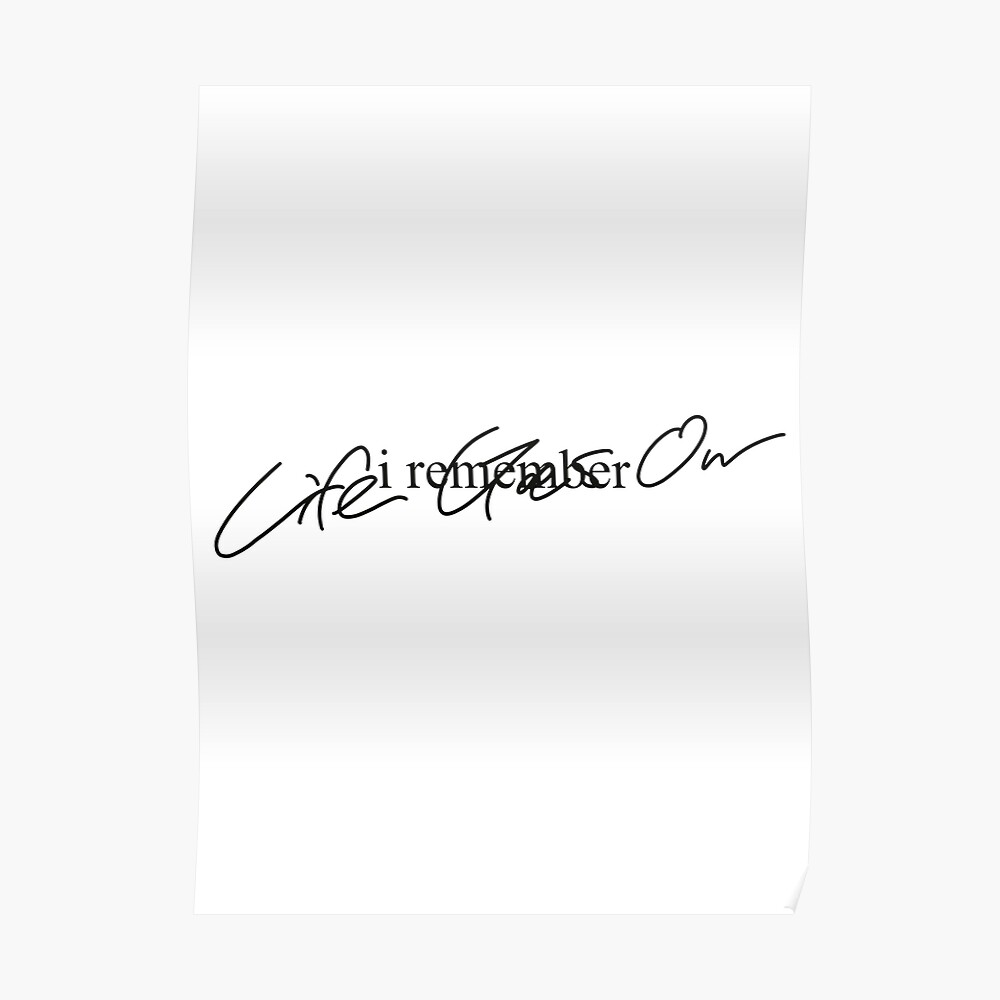 I Remember Life Goes On Bts Sticker By Graece Shop Redbubble