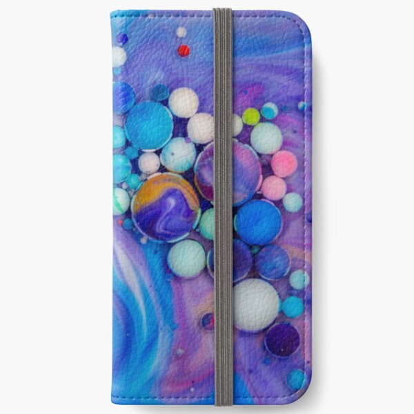 Bubbles Art Daniel iPhone Wallet