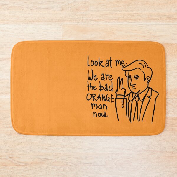 Item preview, we are the bad orange man now | The World After Trump designed and sold by agnumasalis.
