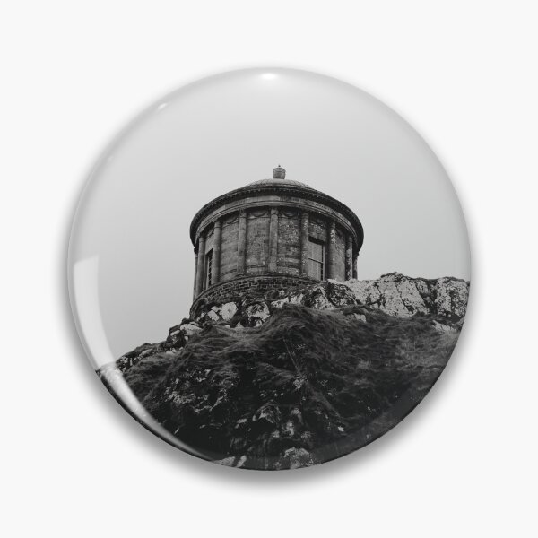 Item preview, Mussenden Temple, Northern Ireland, in Black and White designed and sold by Sophia Carey.