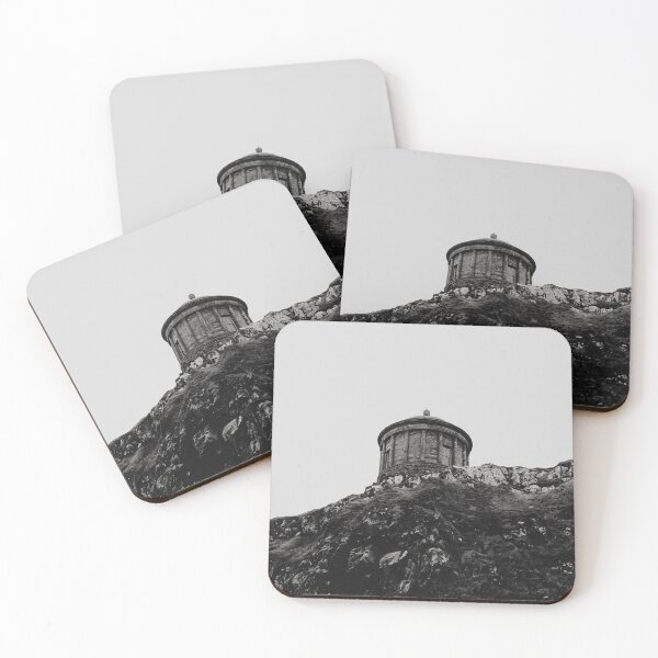 Item preview, Mussenden Temple, Northern Ireland, in Black and White designed and sold by Sophia Carey.