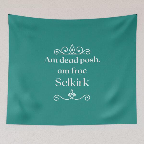 Item preview, Am dead posh, am frae Selkirk designed and sold by yourscotborders.