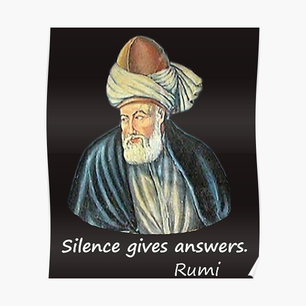Silence for Answers Poster