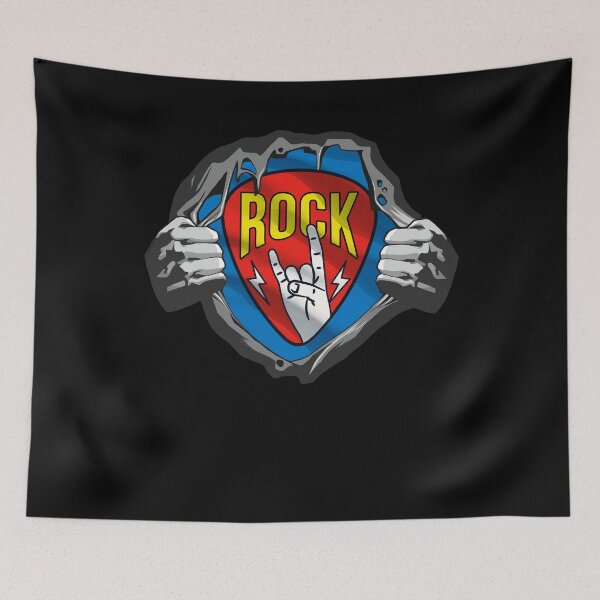 Item preview, Guitar Superhero Rock Gift designed and sold by Grimbart.