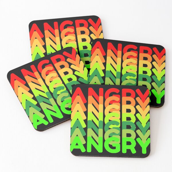 Item preview, Angry colorful nice trend hip social distancing designed and sold by GOOD-TIME.
