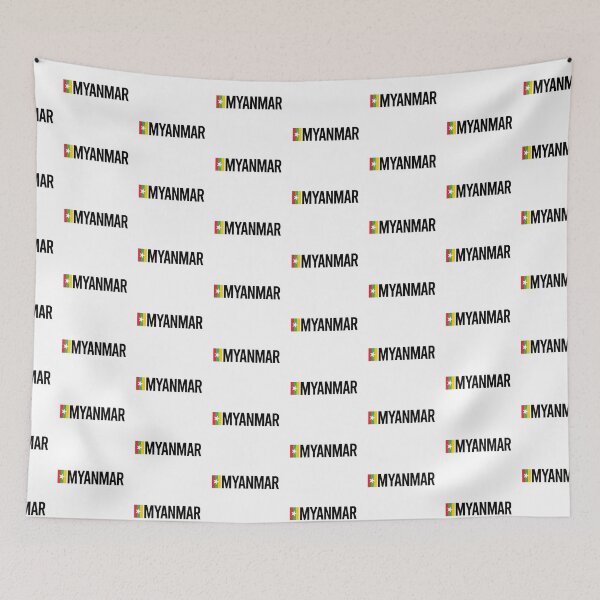 Item preview, Myanmar Minimal Design collection designed and sold by randomorder.