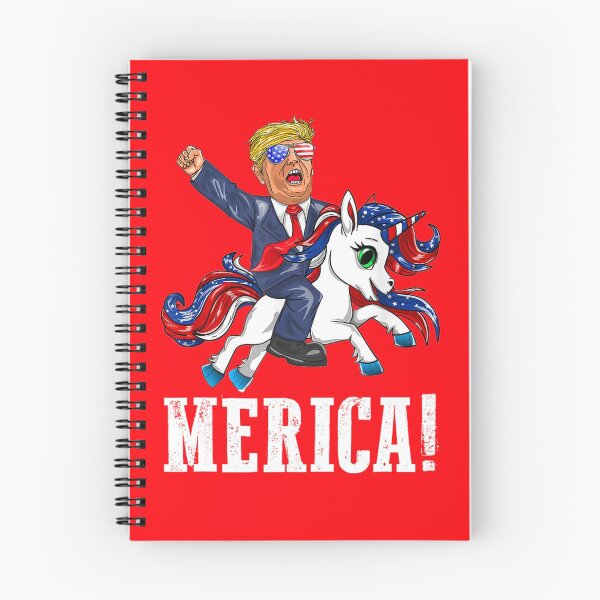 Item preview, Trump Leading the Charge Unicorn Patriotic designed and sold by TeeThePeople.