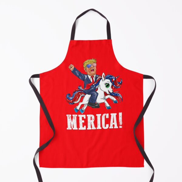 Item preview, Trump Leading the Charge Unicorn Patriotic designed and sold by TeeThePeople.