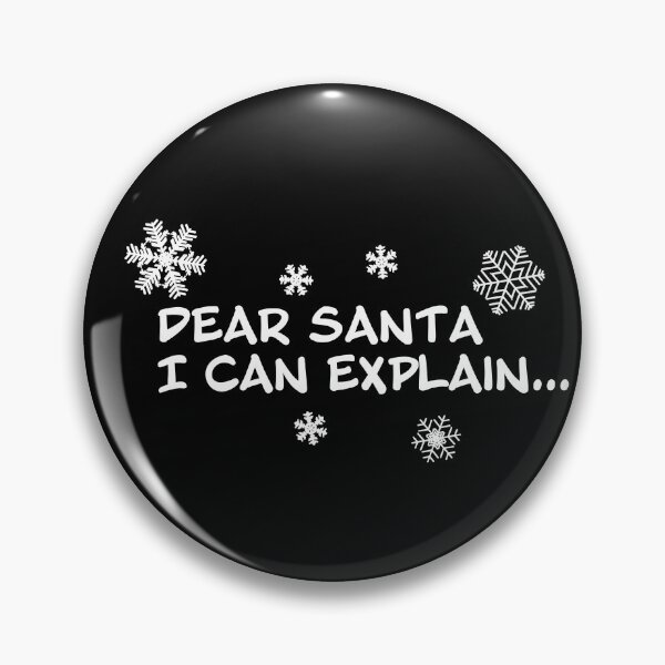 Item preview, Dear Santa I Can Explain Distressed Christmas designed and sold by RoguePixel.