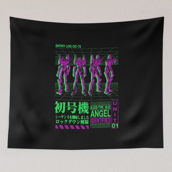 Item preview, Neon Genesis Evangelion Retro Vintage designed and sold by Teebuya.
