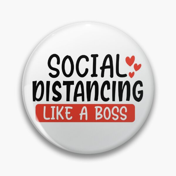 Item preview, DISTANCING LIKE A BOSS designed and sold by Paul's Designs.