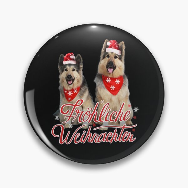 Item preview, German shepherds with Christmas hats, Merry Christmas, dog stickers, stickerbundle designed and sold by Toffy2222.
